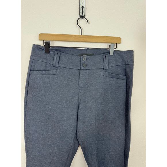 Torrid Blue Stretch Slim Fit Cropped Pants Size 12 24” Inseam - Picture 2 of 5